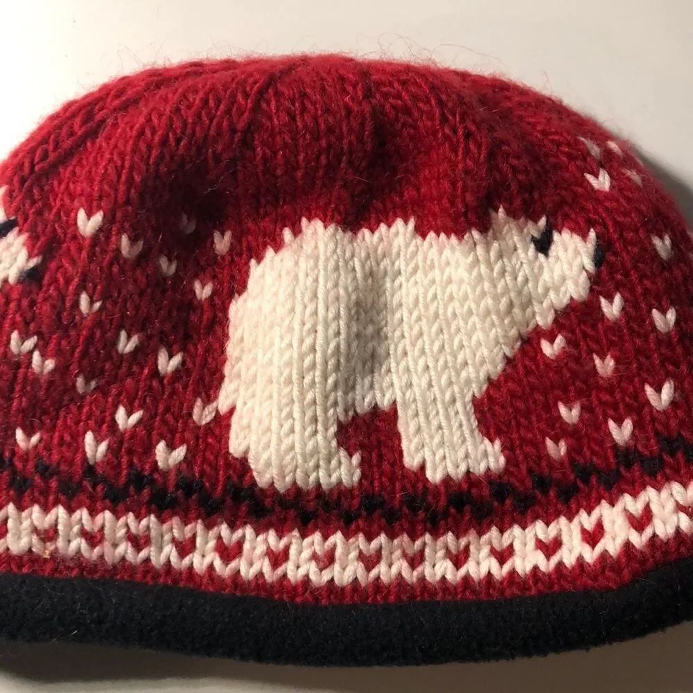 Like New! Fleece Lined Knit Hat
